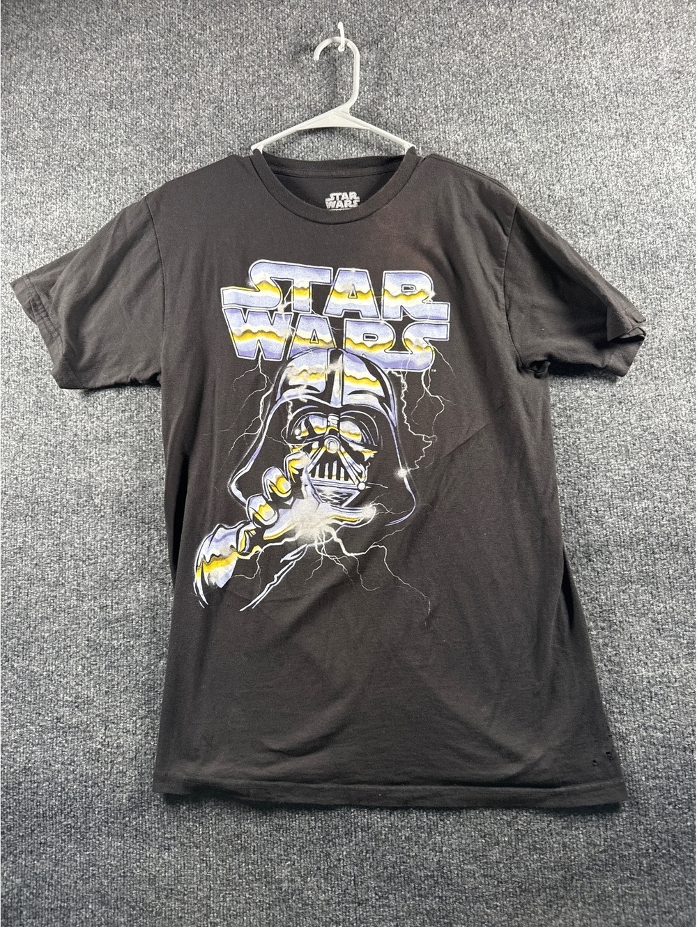 Star Wars Darth Vader Graphic T-Shirt Medium Black